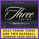 2023 Three & Two Baseball 1 Box Random Card Break (1 Card)
