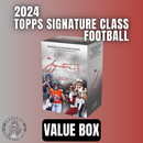 2024 Topps Signature Class Football Value Box