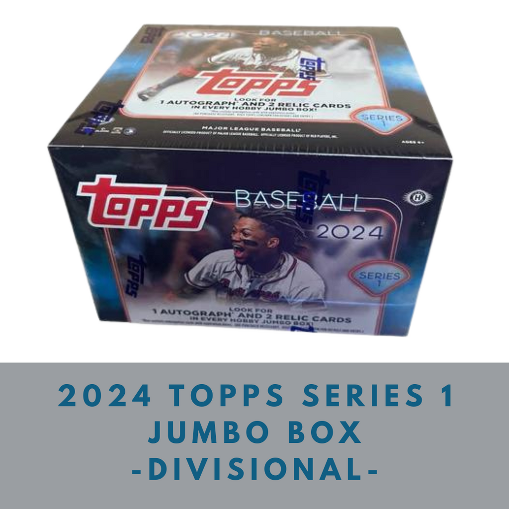 2025 Topps Series 1 Jumbo box ( Divisonal ) 3 Underdog Collectibles