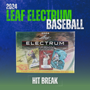 2024 Leaf Electrum Baseball Hobby (Hit Break)