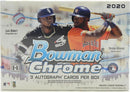 2020 Bowman Chrome Baseball HTA Choice Hobby Box