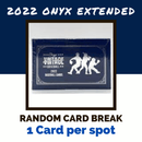 2022 Onyx Vintage Baseball Extended Edition 1 Box Hit Break