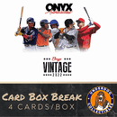 2022 Onyx Vintage Baseball 1 Box Hit Break