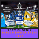 2022 Phoenix Football 1 Hobby Box Random Team Break (1 Division)
