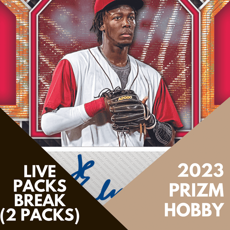 2023 Panini Prizm Baseball Hobby (2 Packs)