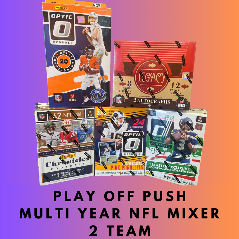 Play Off Push NFL mixer ( 2 Team)