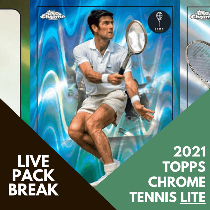 2021 Topps Chrome Tennis LITE Baseball (2 packs)