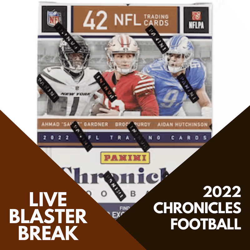 2022 Chronicles NFL Football (1 Blaster)