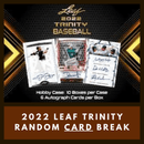 2022 Leaf Trinity Baseball 1 Hobby Box Random Hit Break