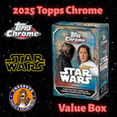 2025 Topps Chrome Star Wars Value Box