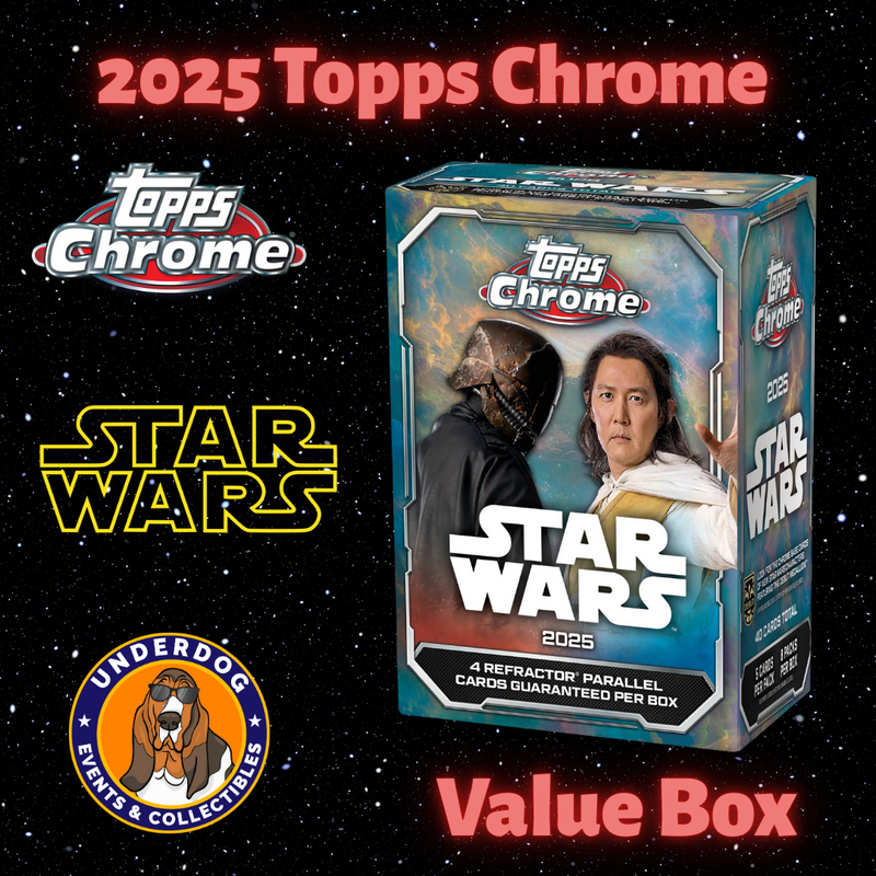 2025 Topps Chrome Star Wars Value Box