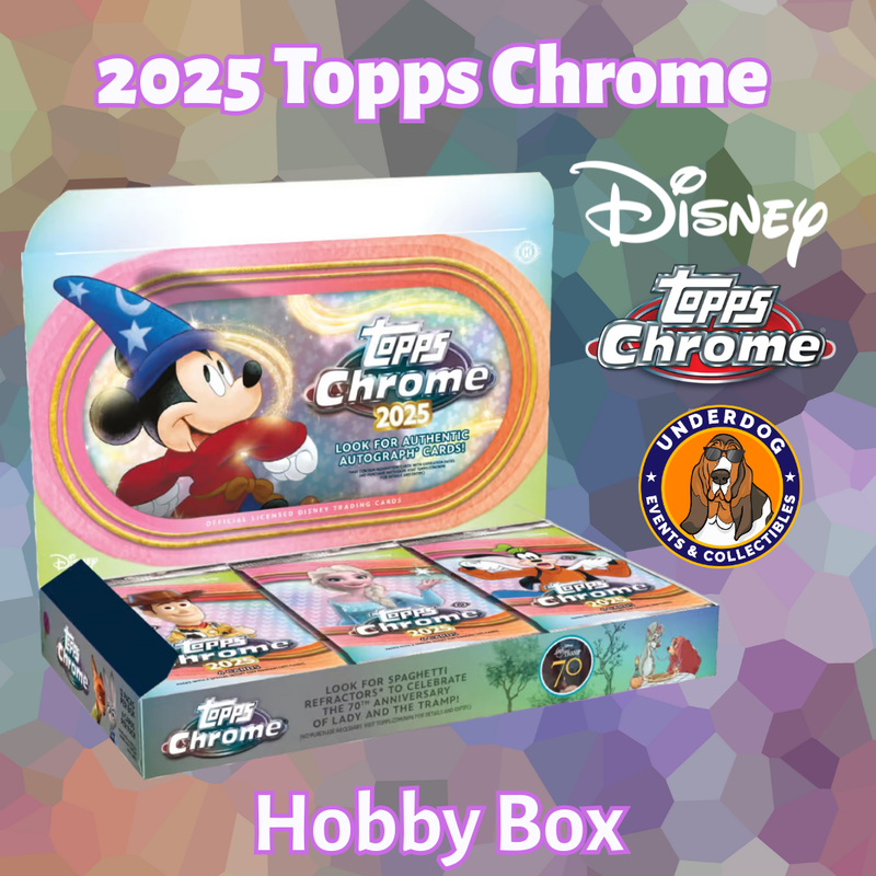 2025 Topps Chrome Disney Hobby Box