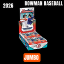 2026 Bowman Baseball Jumbo Box