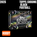2025 Topps Chrome Black Footbll Hobby