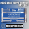 2025 Topps Chrome National Wrapper Redemption Baseball Pack
