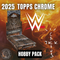 2025 Topps Chrome Cactus Jack WWE Hobby Pack