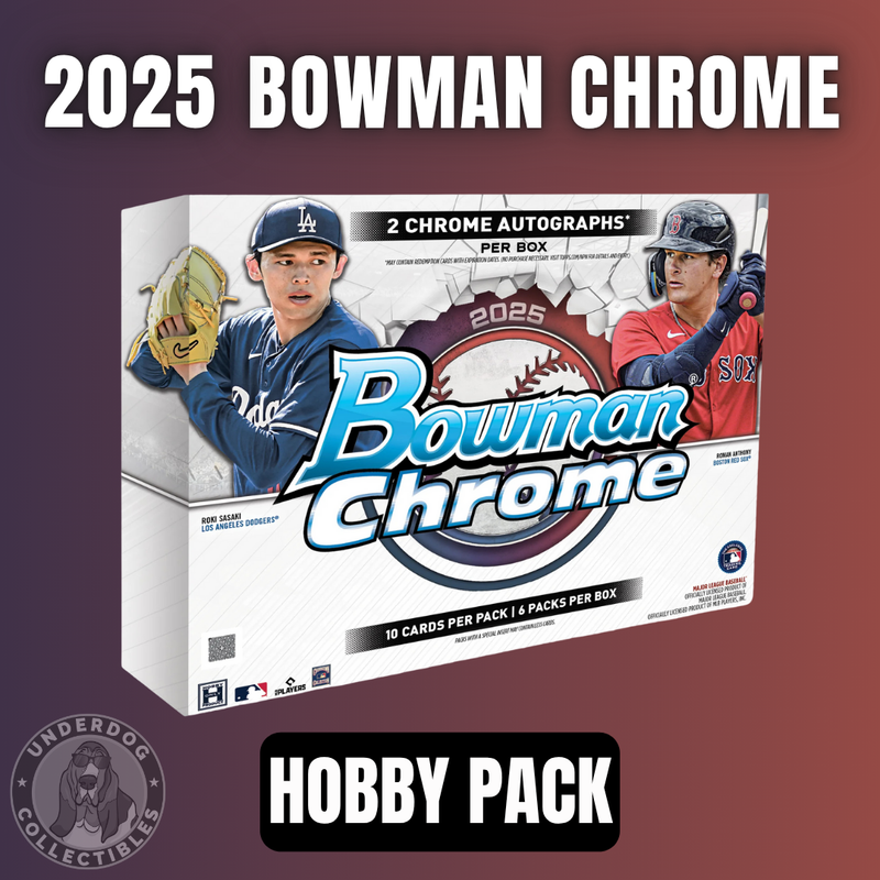 2025 Bowman Chrome Baseball Hobby PACK