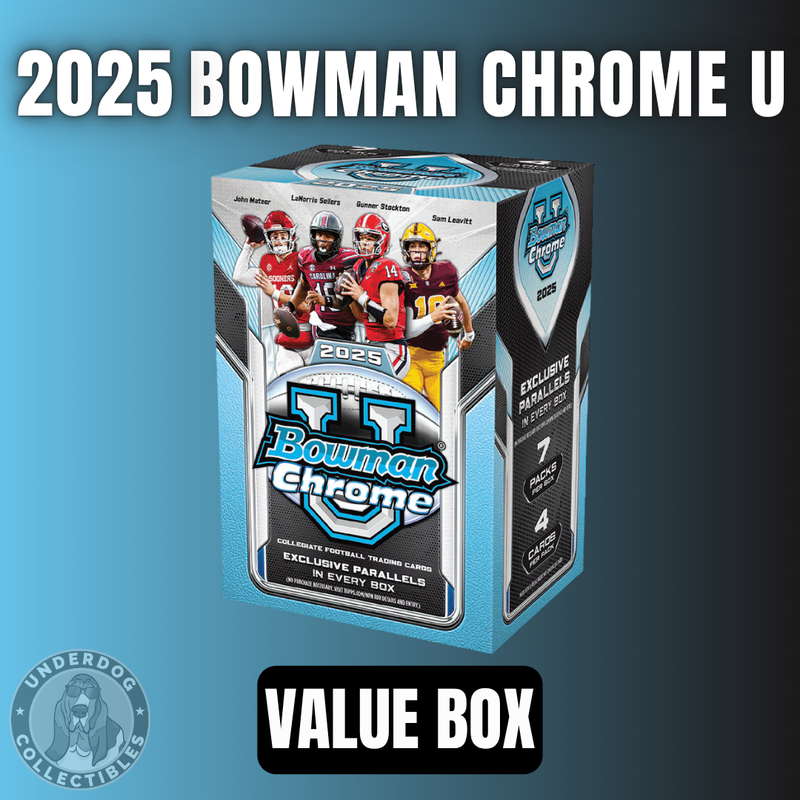 2025 Bowman U Chrome Football Value Box