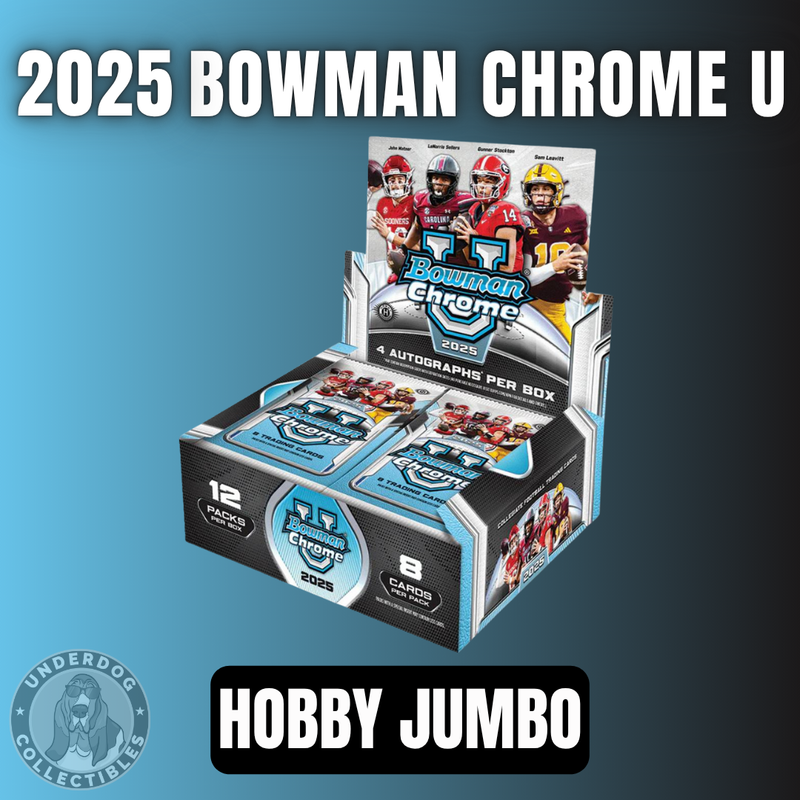 2025 Bowman U Chrome Football Hobby Jumbo