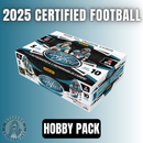 2025 Certified Football Hobby Pack