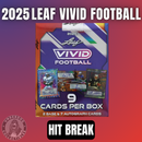 2025 Leaf Vivid Football Hobby Hit Break