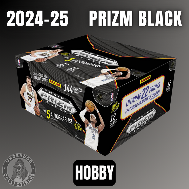 2024-25 Prizm Black Basketball Hobby
