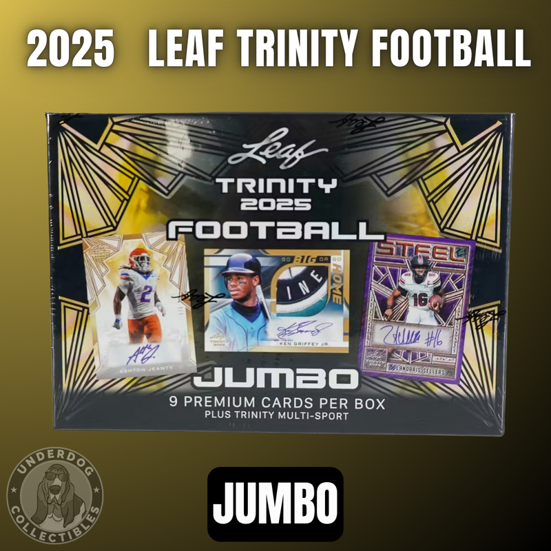 2025 Leaf Trinity Football Hobby Jumbo
