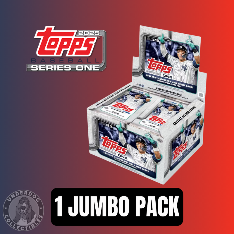 2025 Topps Series 1 Hobby Jumbo Pack