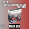2024 Topps Signature Class Football Mega Box