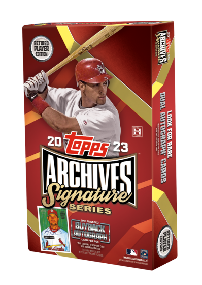 2023 Archives Signature Series Retired Player Edition Baseball