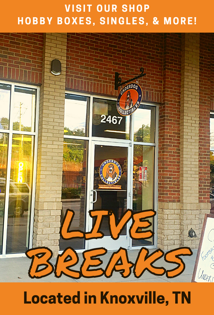 Underdog Sports Cards & Live Breaks  Underdog Collectibles