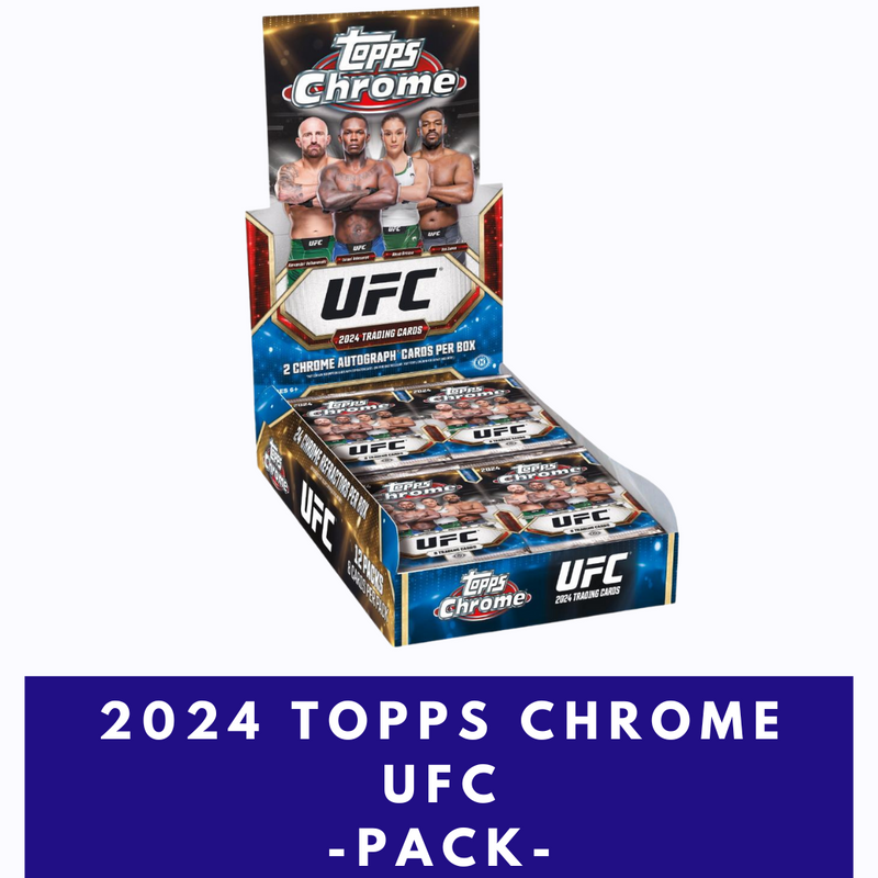 2024 Topps Chrome UFC  Hobby Pack (1 Pack)