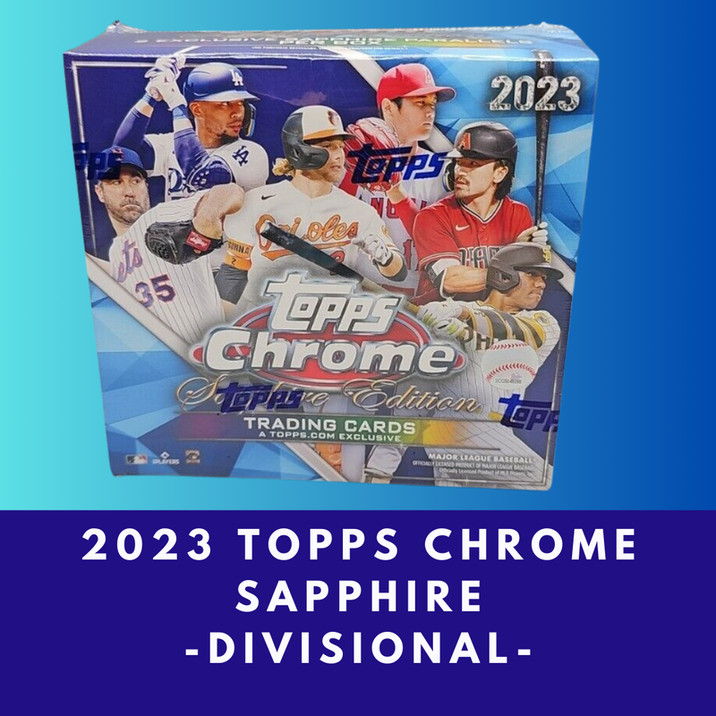2023 Topps Chrome Sapphire Edition ( Divisional ) 2