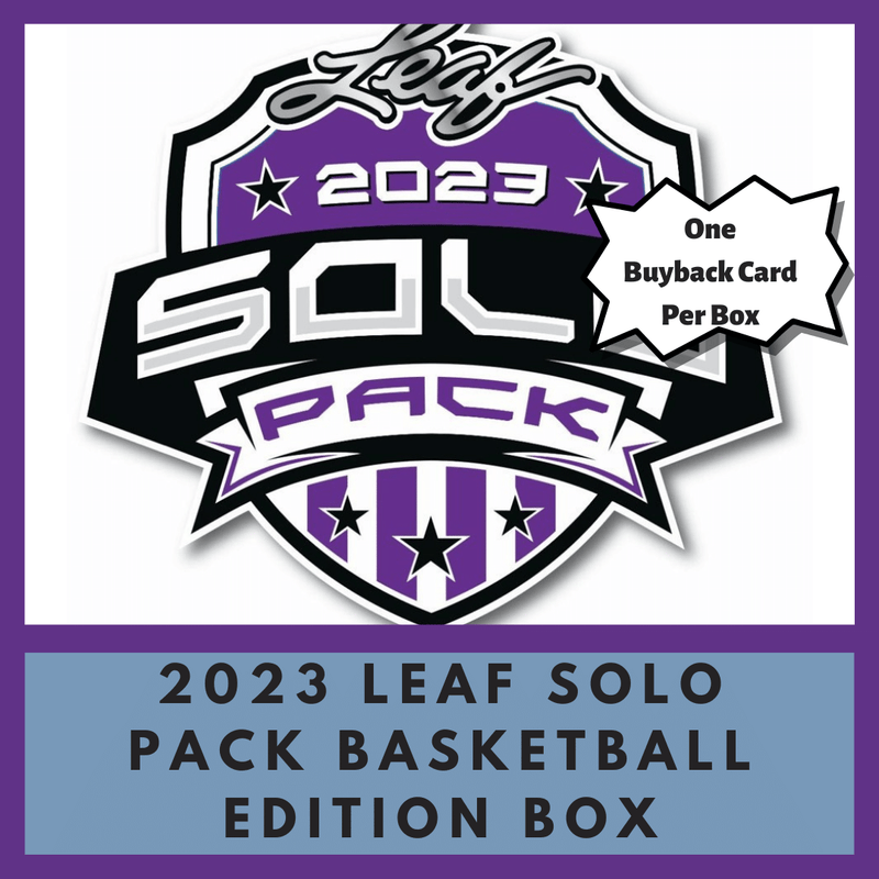 2023 Leaf Solo Pack Basketball Edition (1 Box)