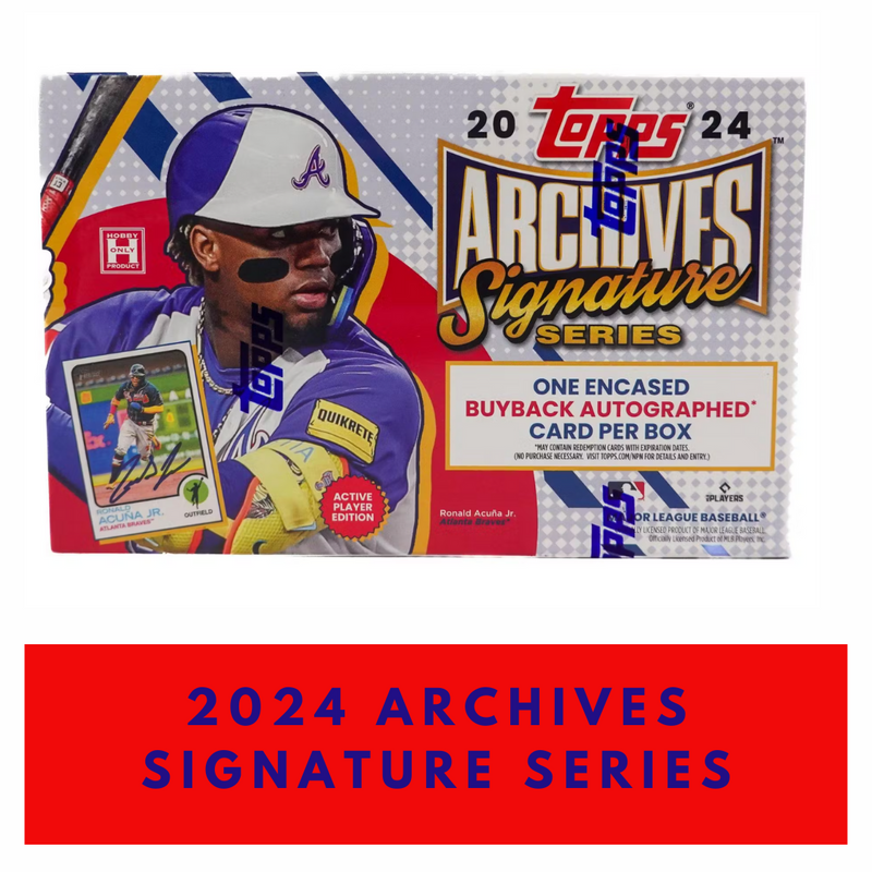2024 Archives Signature Series Active Player Edition Baseball