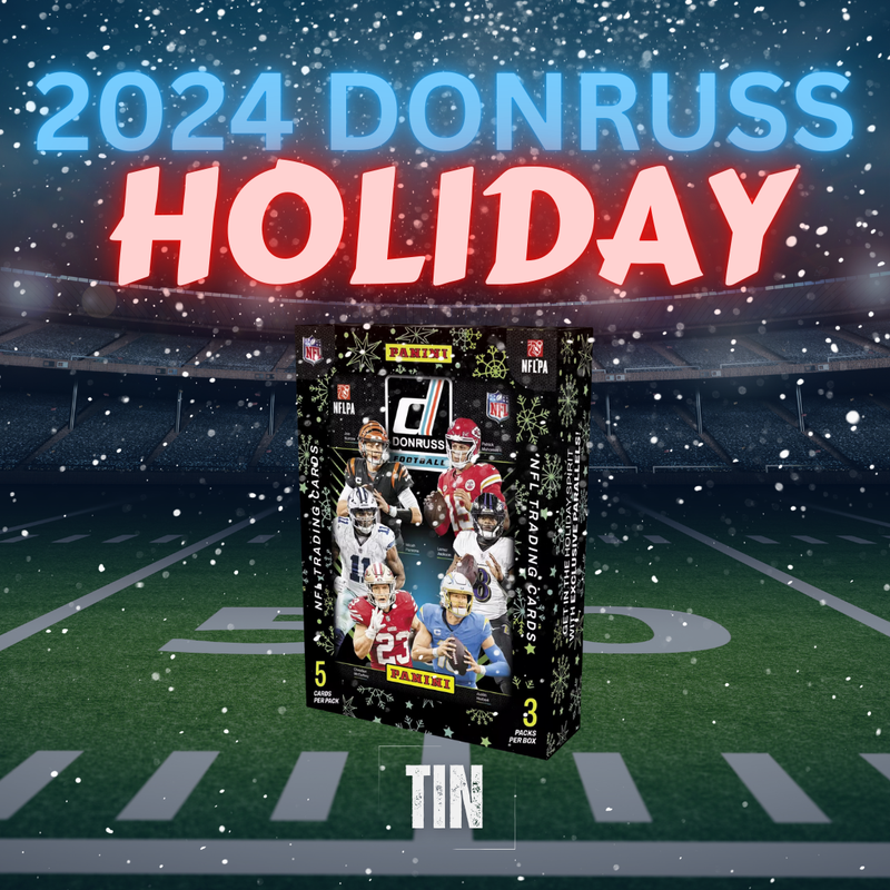 2024 Donruss Football Holiday Tin