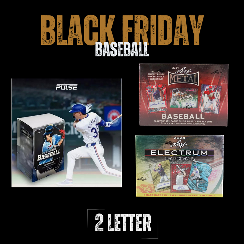 BLACK FRIDAY BASEBALL Mixer (2 Letters)