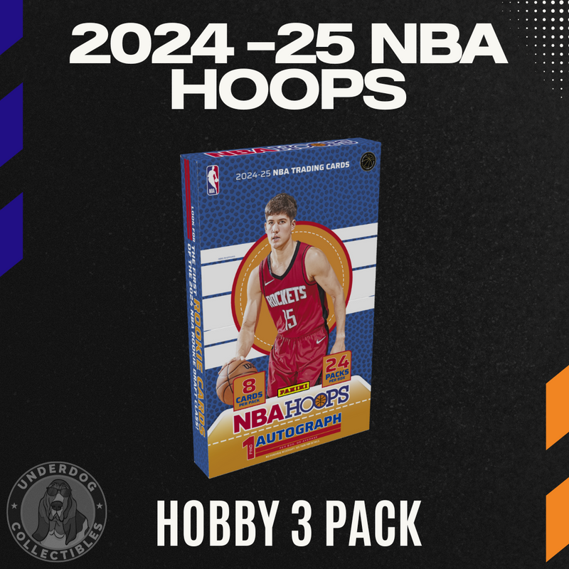 2024-25 NBA Hoops Hobby 3 Pack Bundle