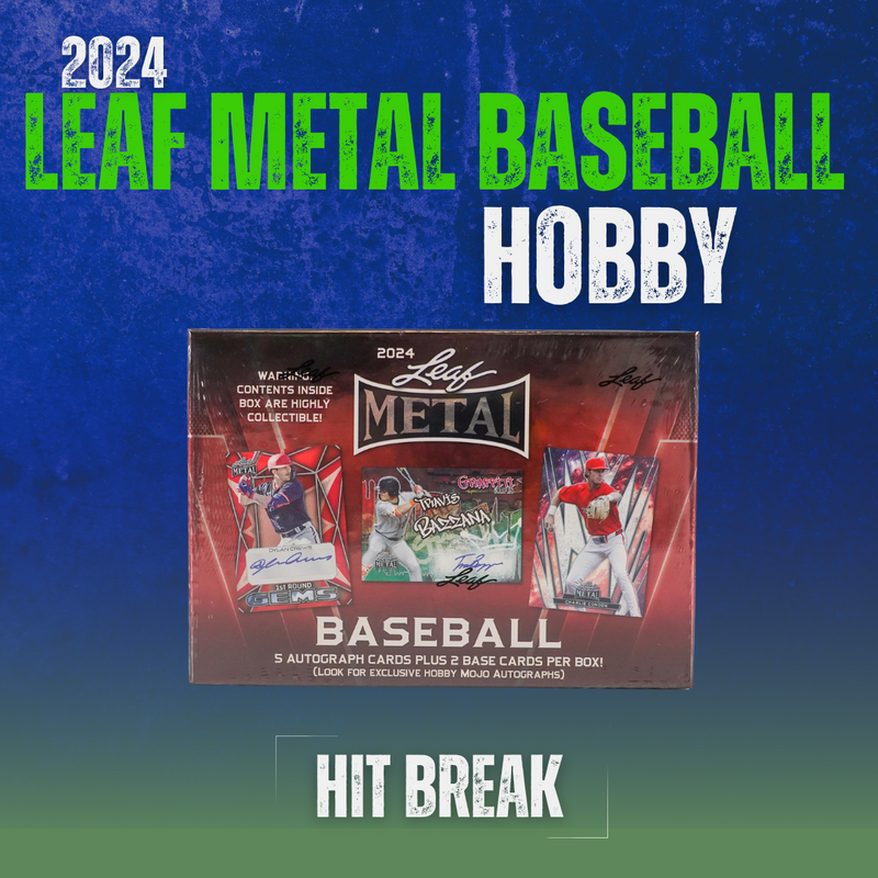 2024 Leaf Metal Baseball Hobby ( Hit Break ) 2