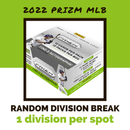 2022 Prizm Baseball Hobby Box Random Division Break