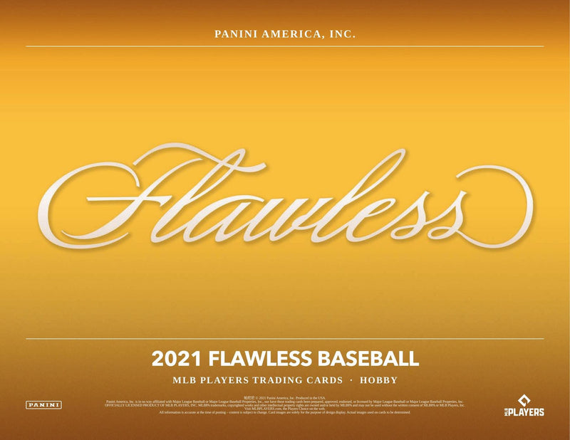 2021 Panini Flawless Baseball Hobby Box