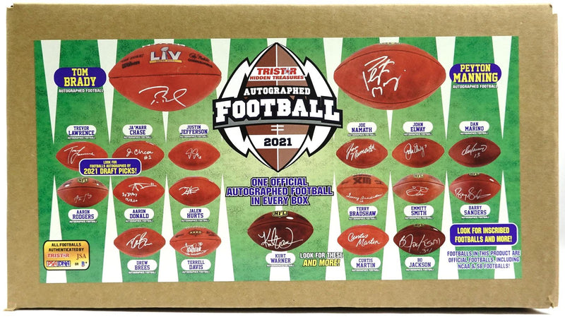 2021 Tristar Hidden Treasures Autographed Football Box