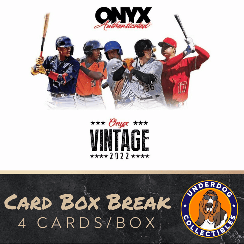 2022 Onyx Vintage Baseball 1 Box Hit Break