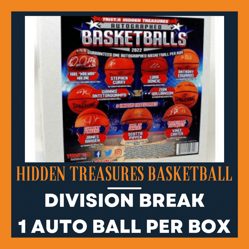 2022 Tristar Hidden Treasures Autographed Basketball DIVISION Break (1 Ball)