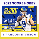 2022 Score Football Hobby 1 Box Random Division Break