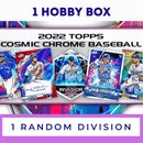 2022 Topps Cosmic Chrome Baseball 1 Hobby Box DIVISION BREAK (1 DIVISION)