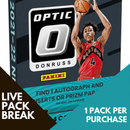 LIVE PACK BREAK 2021-22 Donruss Optic Basketball Hobby (1 pack)