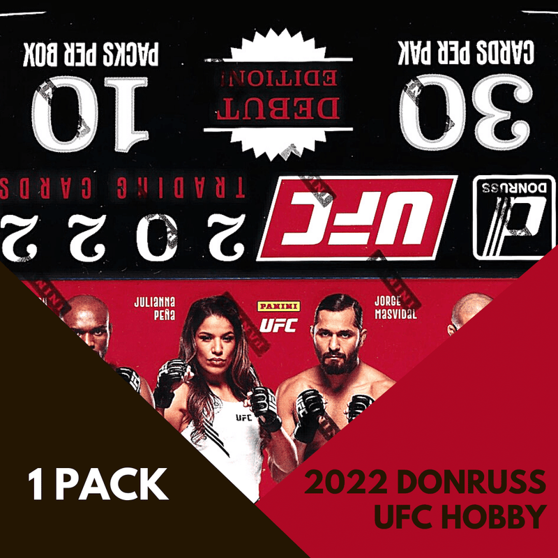 LIVE PACK BREAK 2022 Donruss UFC Hobby MMA (1 Pack)