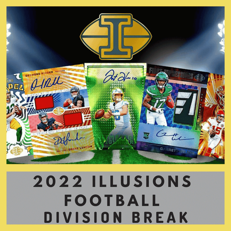 2022 Illusions Football 1 Box Random DIVISION Break (1 Division)