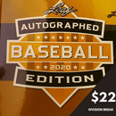 2020 Leaf Autographed Baseball 1 Box Random Division Break